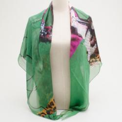 مملوكة مسبقًا Christian Dior Printed Scarf