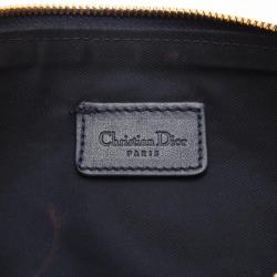 مملوكة مسبقًا Dior Blue Monogram Denim Saddle Bag