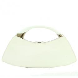 Pre Owned Dior Vintage Leather Fermoir Bag