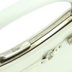 Pre Owned Dior Vintage Leather Fermoir Bag