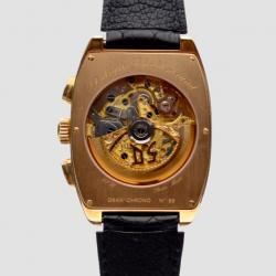 Dubey & Schaldenbrand Gran' Chronograph 18 K Gold Mens Wristwatch 42 MM