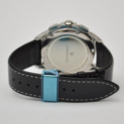 Erhard Junghans Black Chronograph Mens Wristwatch