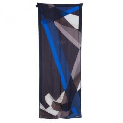 مملوكة مسبقًا وشاح فندي حرير بني