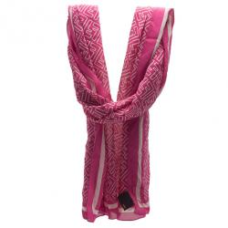 مملوكة مسبقًا Fendi Pink Zucca Stole