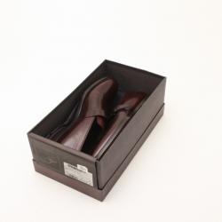 Fendi Brown Leather With Buckle Men's Shoes Size 44