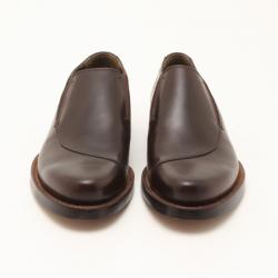 Pre Owned Fendi Brown Leather Men's Loafers Size 43.5
