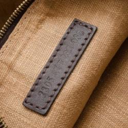 Pre Owned Fendi Brown Zebra Zucca Tote