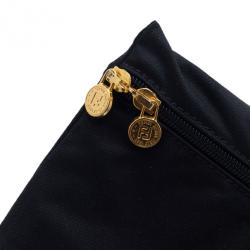 Pre Owned Fendi Black Vintage Pouch