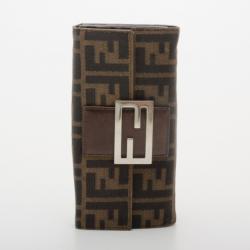 Fendi Zucca Continental Wallet