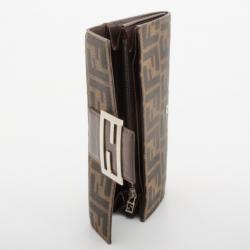 Fendi Zucca Continental Wallet