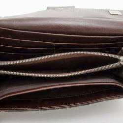 Fendi Zucca Continental Wallet
