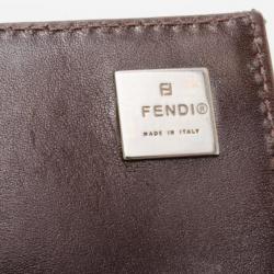 Fendi Zucca Continental Wallet