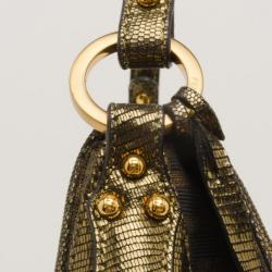 مملوكة مسبقًا Fendi Tobacco Zucca Print Canvas and Bronze Leather Small Chef