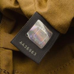 مملوكة مسبقًا Fendi Tobacco Zucca Print Canvas and Bronze Leather Small Chef