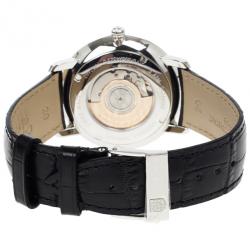 مملوكة مسبقًا Frederique Constant White Stainless Steel Slimline Men's Wristwatch 40MM