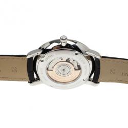 مملوكة مسبقًا Frederique Constant White Stainless Steel Slimline Men's Wristwatch 40MM
