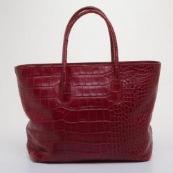 Pre Owned Furla Everyone Shopper Tote in Red