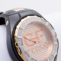 GF Ferre SS Bejeweled Ladies Watch