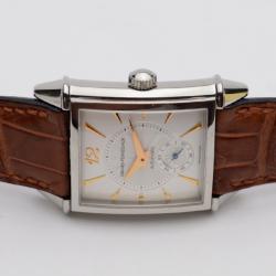 Girard Perregaux Vintage 1945 SS White Mens Wristwatch 30 MM