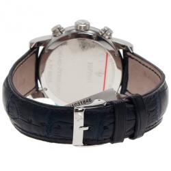 Pre Owned Girard Perregaux Ferrari SS Blue Chronograph Mens Wristwatch 40 MM