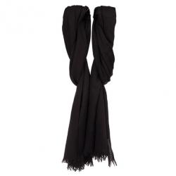 مملوكة مسبقًا Gucci Guccissima Brown Wool & Silk Scarf