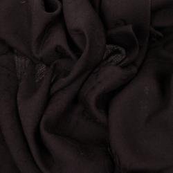 مملوكة مسبقًا Gucci Guccissima Brown Wool & Silk Scarf