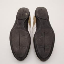 Pre Owned Gucci GG Double Velcro Sneakers Size 38.5