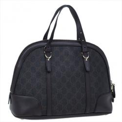 مملوكة مسبقًا Gucci Bright Diamante GG Leather Top Handle Boston Bag