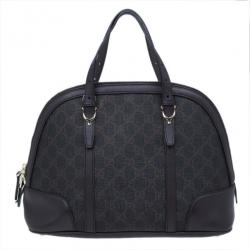 مملوكة مسبقًا Gucci Bright Diamante GG Leather Top Handle Boston Bag
