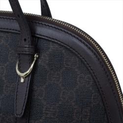 مملوكة مسبقًا Gucci Bright Diamante GG Leather Top Handle Boston Bag