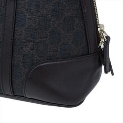 مملوكة مسبقًا Gucci Bright Diamante GG Leather Top Handle Boston Bag