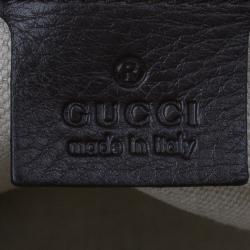 مملوكة مسبقًا Gucci Bright Diamante GG Leather Top Handle Boston Bag