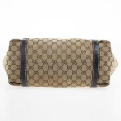 Pre Owned Gucci GG Monogram New Ladies Web Medium Tote