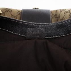 Pre Owned Gucci GG Monogram New Ladies Web Medium Tote