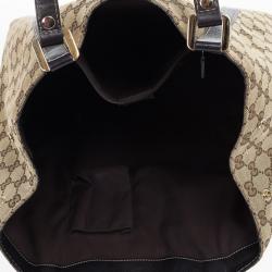 Pre Owned Gucci GG Monogram New Ladies Web Medium Tote
