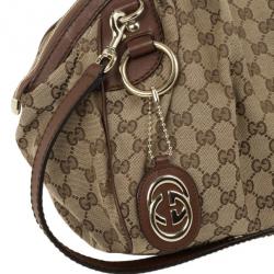 Pre Owned Gucci Sukey Original GG Canvas Top Handle Bag 