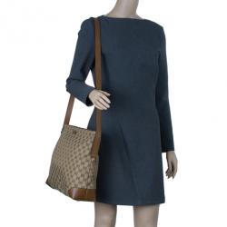 Pre Owned Gucci Original GG Canvas Large Messenger Bag