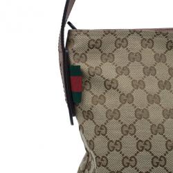 Pre Owned Gucci Original GG Canvas Large Messenger Bag