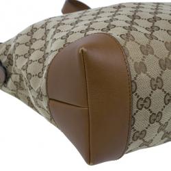 Pre Owned Gucci Original GG Canvas Large Messenger Bag