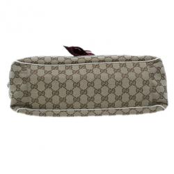 مملوكة مسبقًا Gucci GG Canvas Positano Scarf Tote