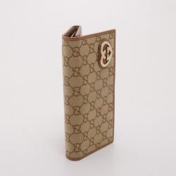 Gucci Metallic Monogram Heart Continental Wallet 