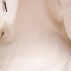 Pre Owned Gucci Silver Guccissima Medium Sukey Tote