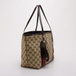 Pre Owned Gucci Monogram Jolicoeur Tote