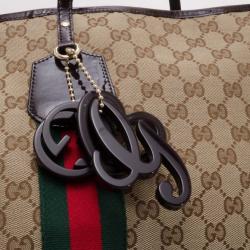 Pre Owned Gucci Monogram Jolicoeur Tote