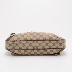 مملوكة مسبقًا Gucci Abbey Monogram D-Ring Hobo