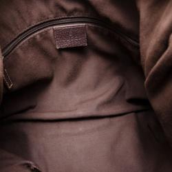 مملوكة مسبقًا Gucci Abbey Monogram D-Ring Hobo