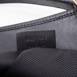 مملوكة مسبقًا Gucci Black Monogram Canvas Bucket Tote Bag