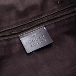 Pre Owned Gucci GG Canvas Jolicoeur Small Tote