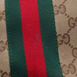 Pre Owned Gucci GG Canvas Jolicoeur Small Tote