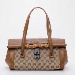 Pre Owned Gucci Small Bullet Satchel Handbag